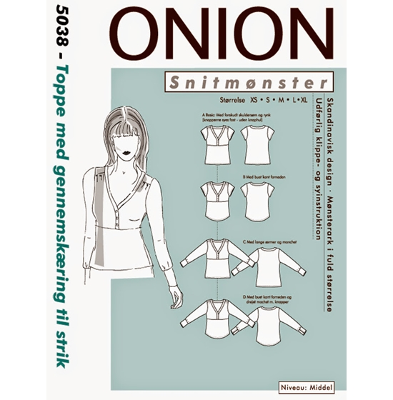 Onion 5038 Snitmønster
